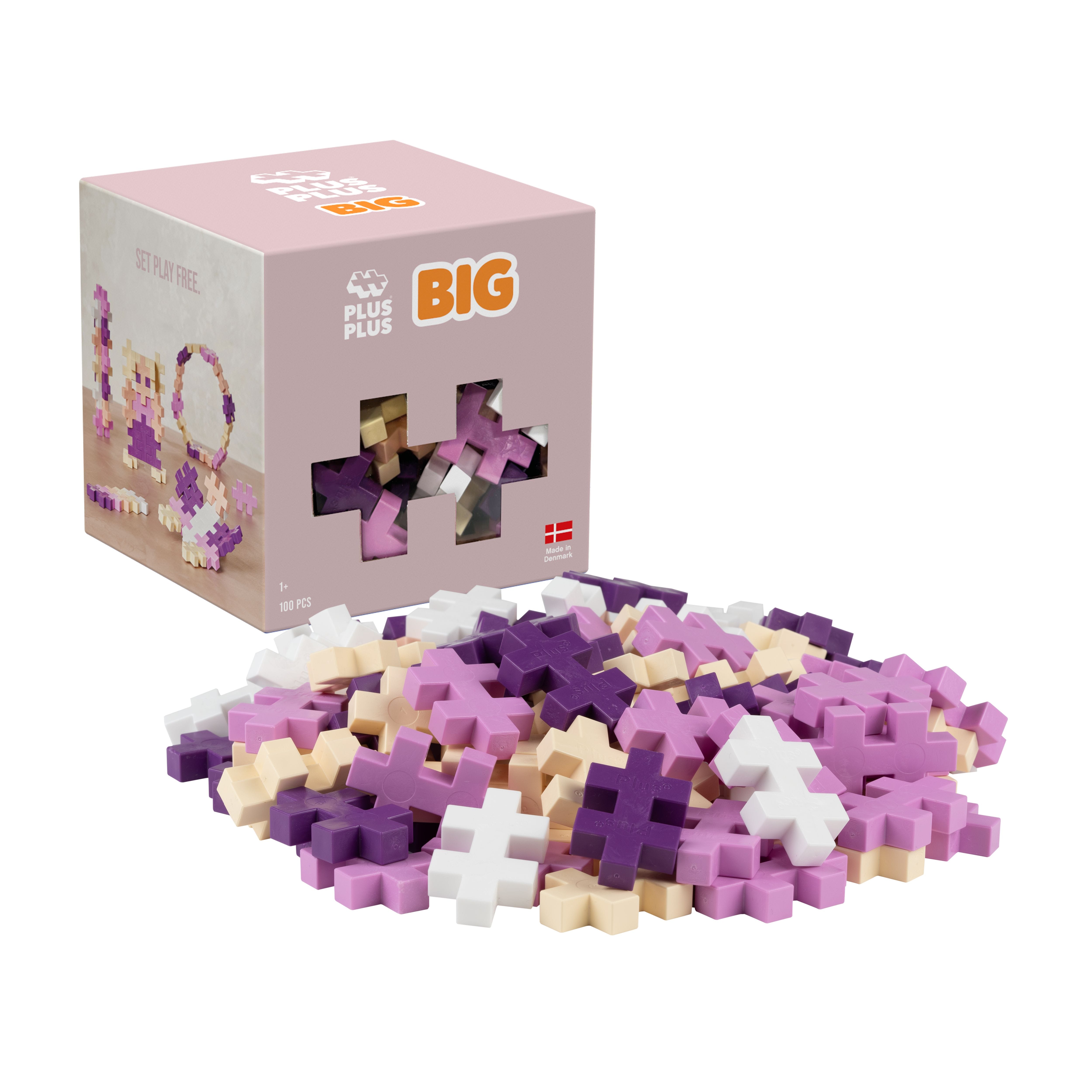 Boîte 100 pcs bloom plus plus big