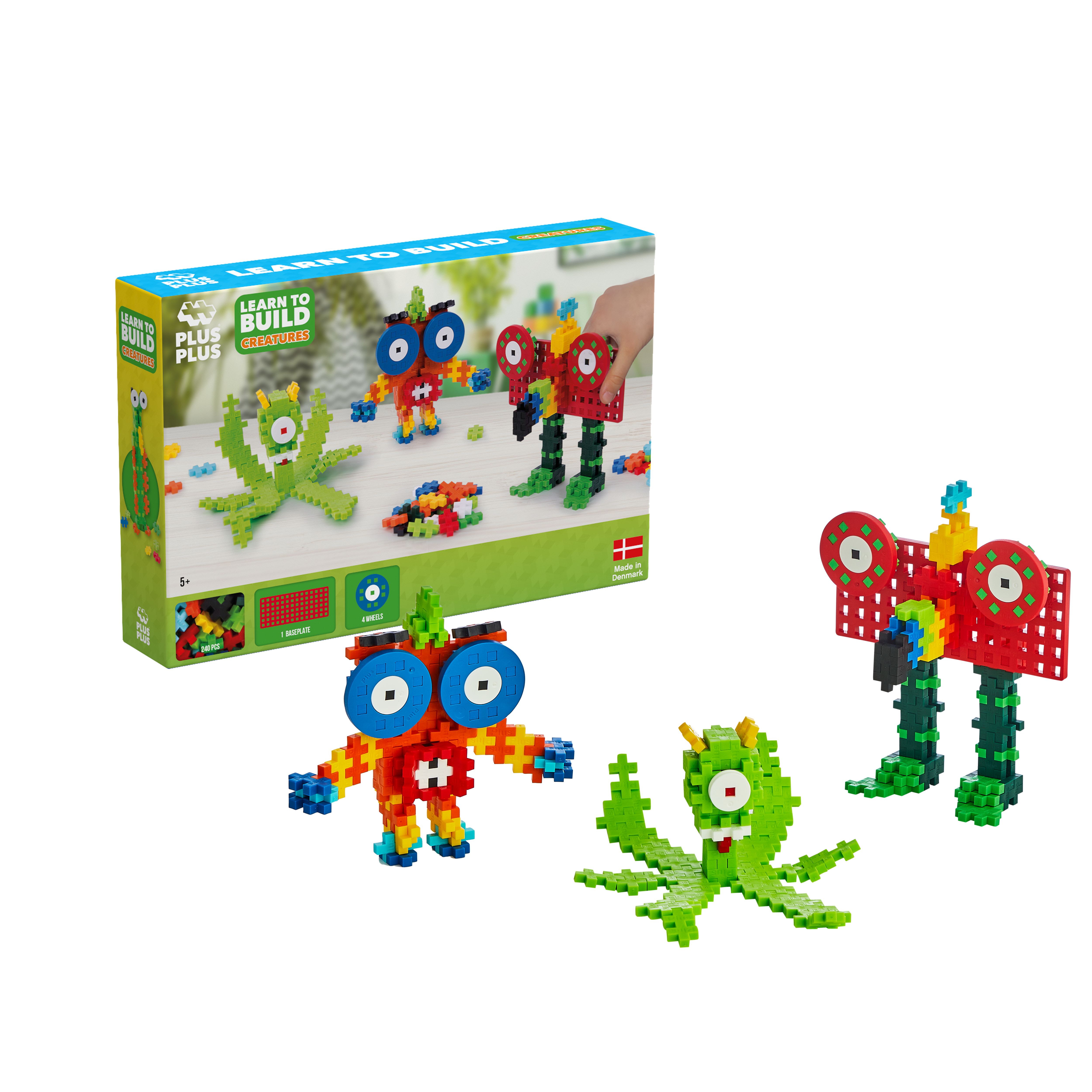 Kit créatures 240 pcs plus plus