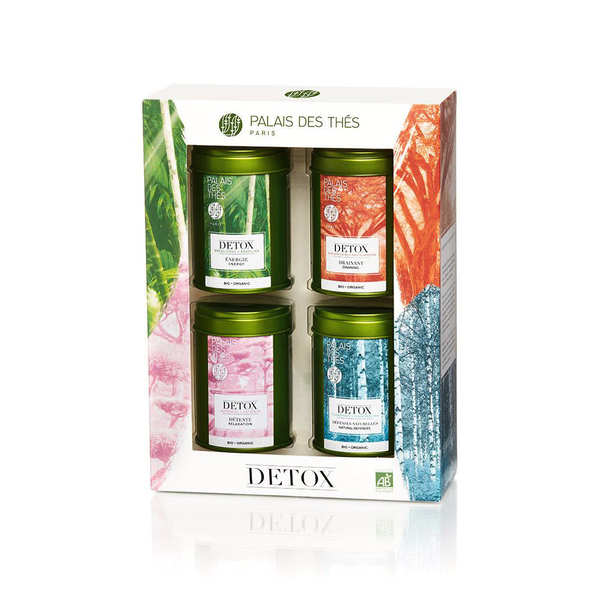 Coffret detox bio en boîte vrac