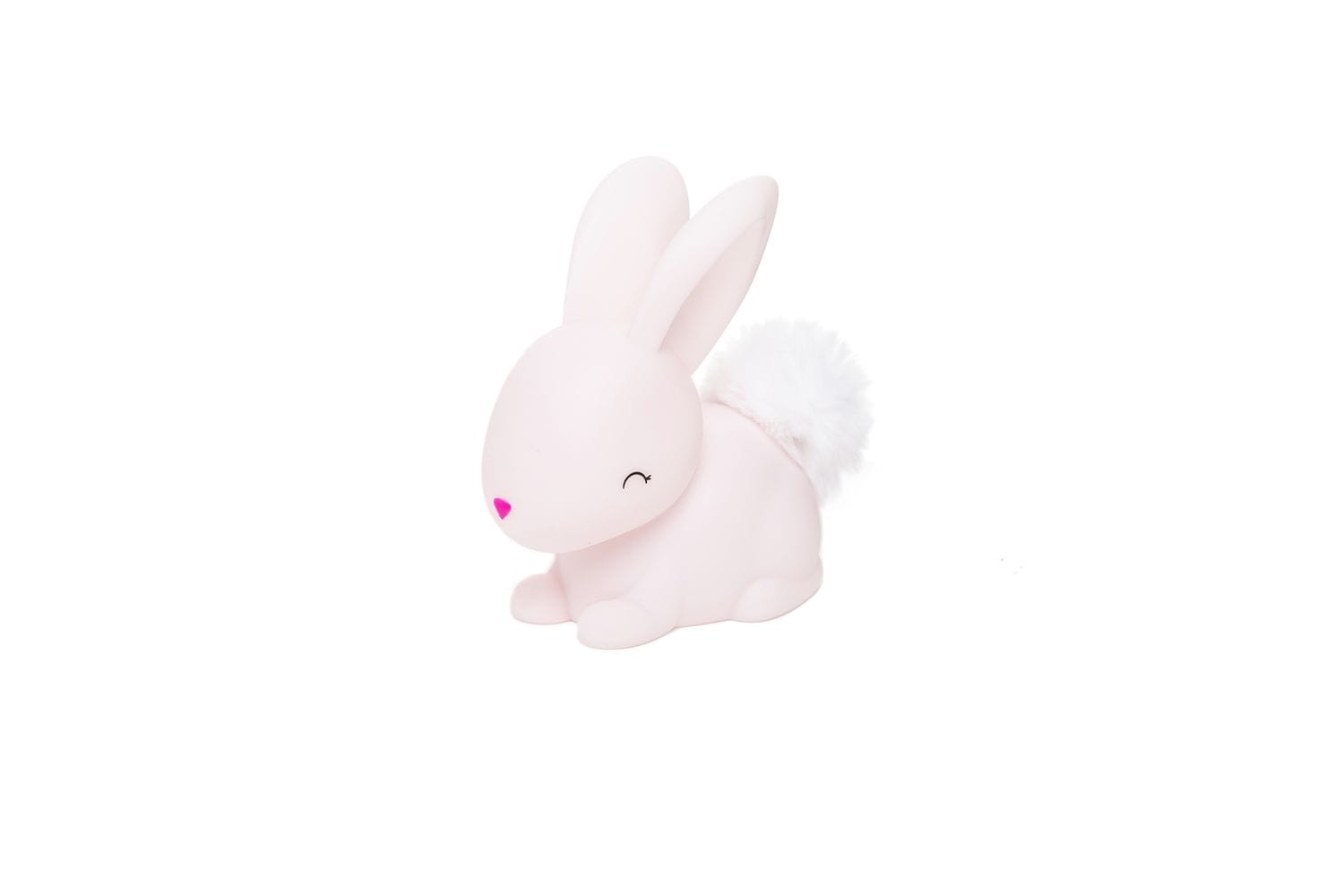 Mini veilleuse enfant lapin rose