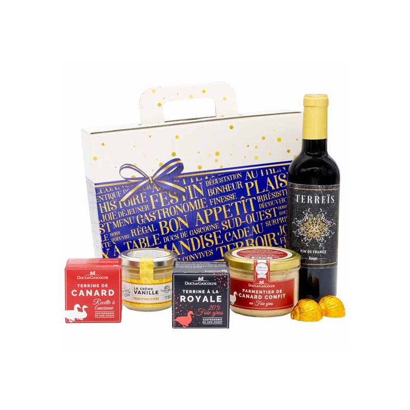 Coffret cadeau plaisir gourmand