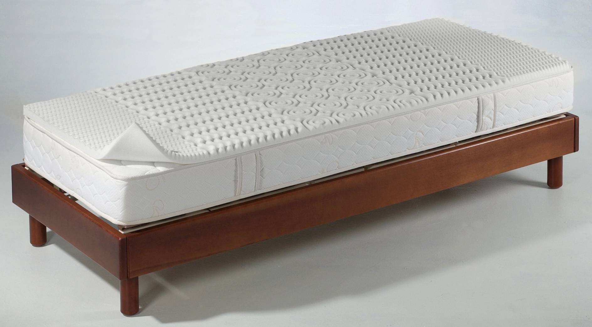 Surmatelas mousse 5 zones 90 x 190 cm