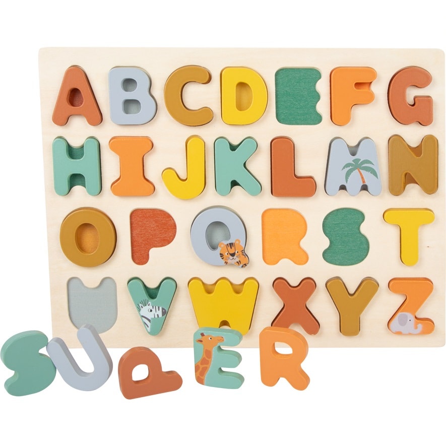 Puzzle abc safari