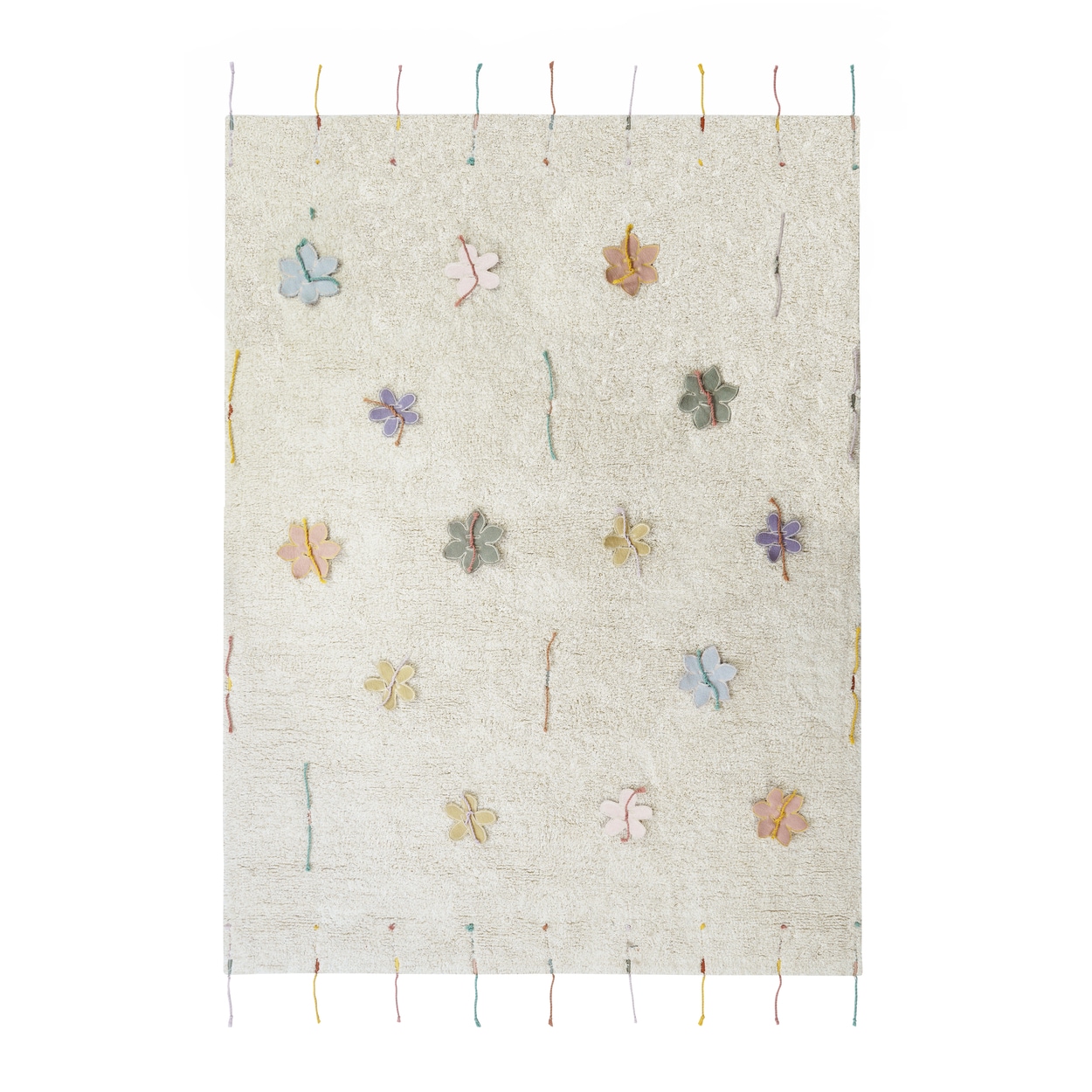 Tapis de jeu en coton naturel 120x160 cm