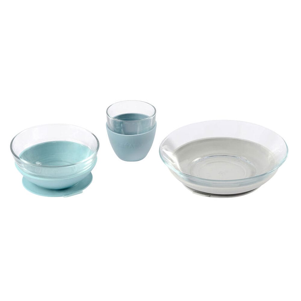 Coffret repas en verre et silicone