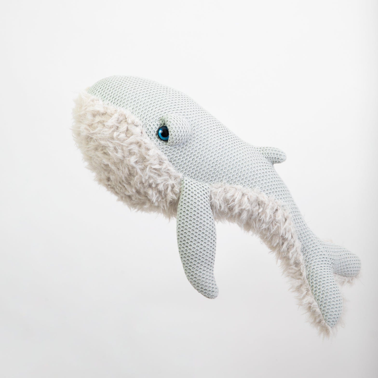 Peluche - petite baleine grand-mère