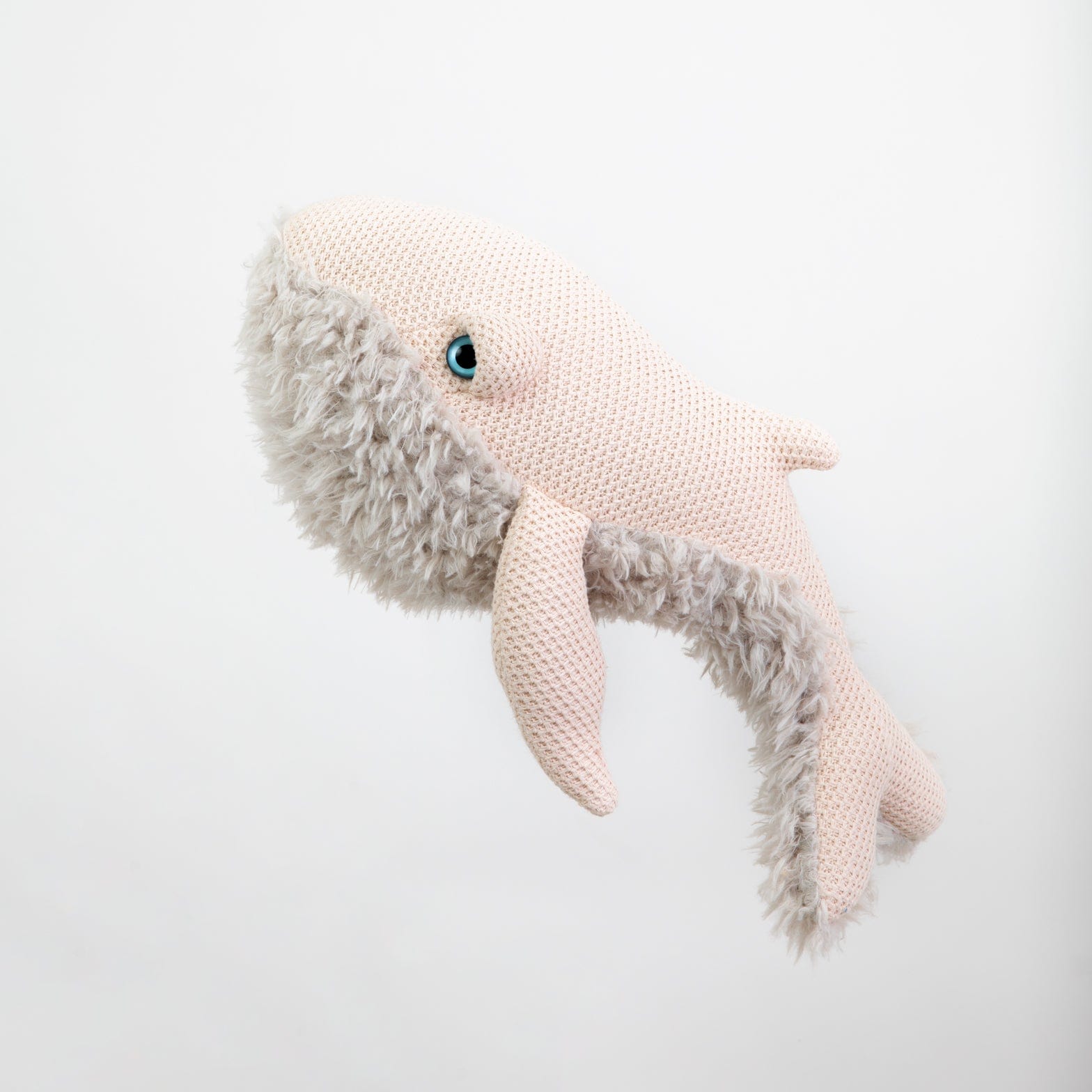 Peluche - petite baleine maman