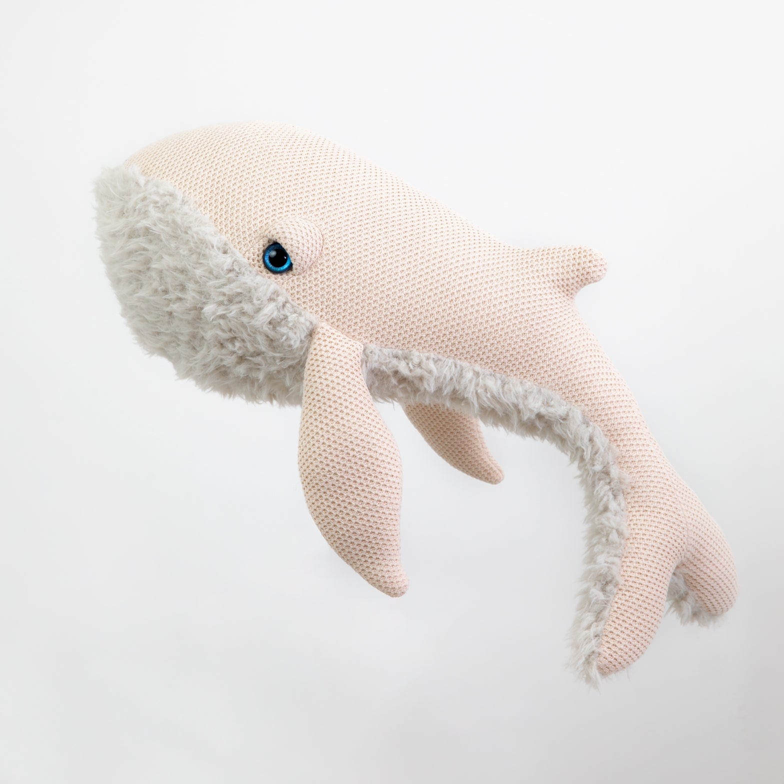 Peluche - grande baleine maman