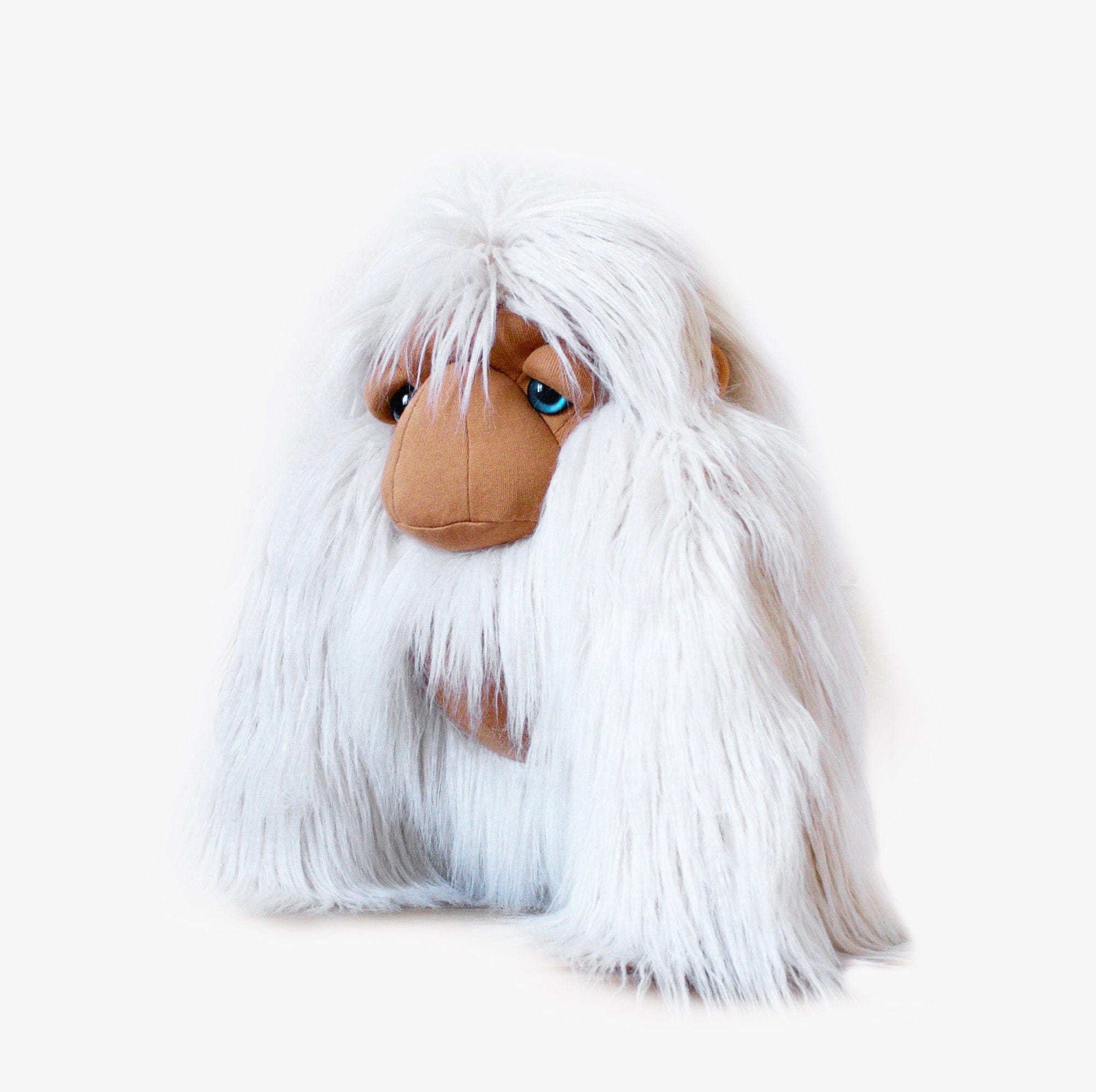 Peluche - grand yeti terre