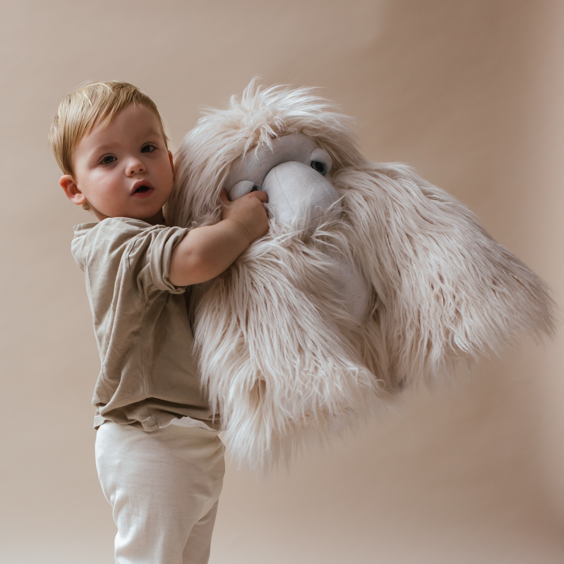 Peluche - grand yeti glace