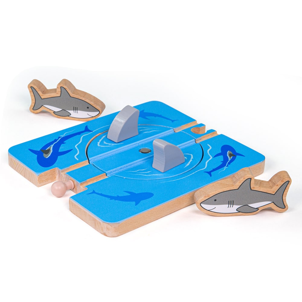 Accessoire de piste d'attaque de requin