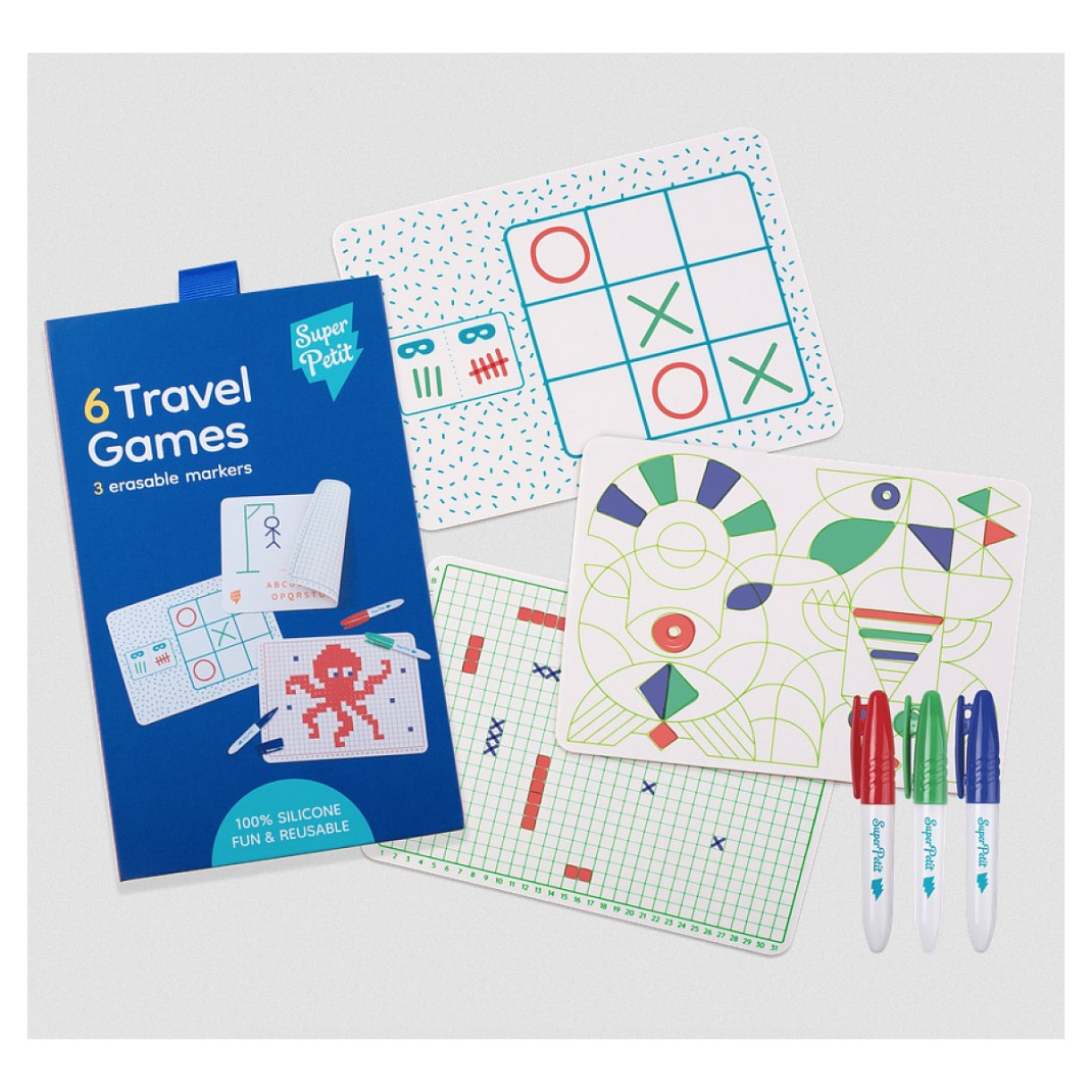 Kit 6 travel games super petit