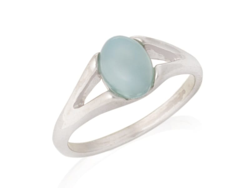 Bague agate argent