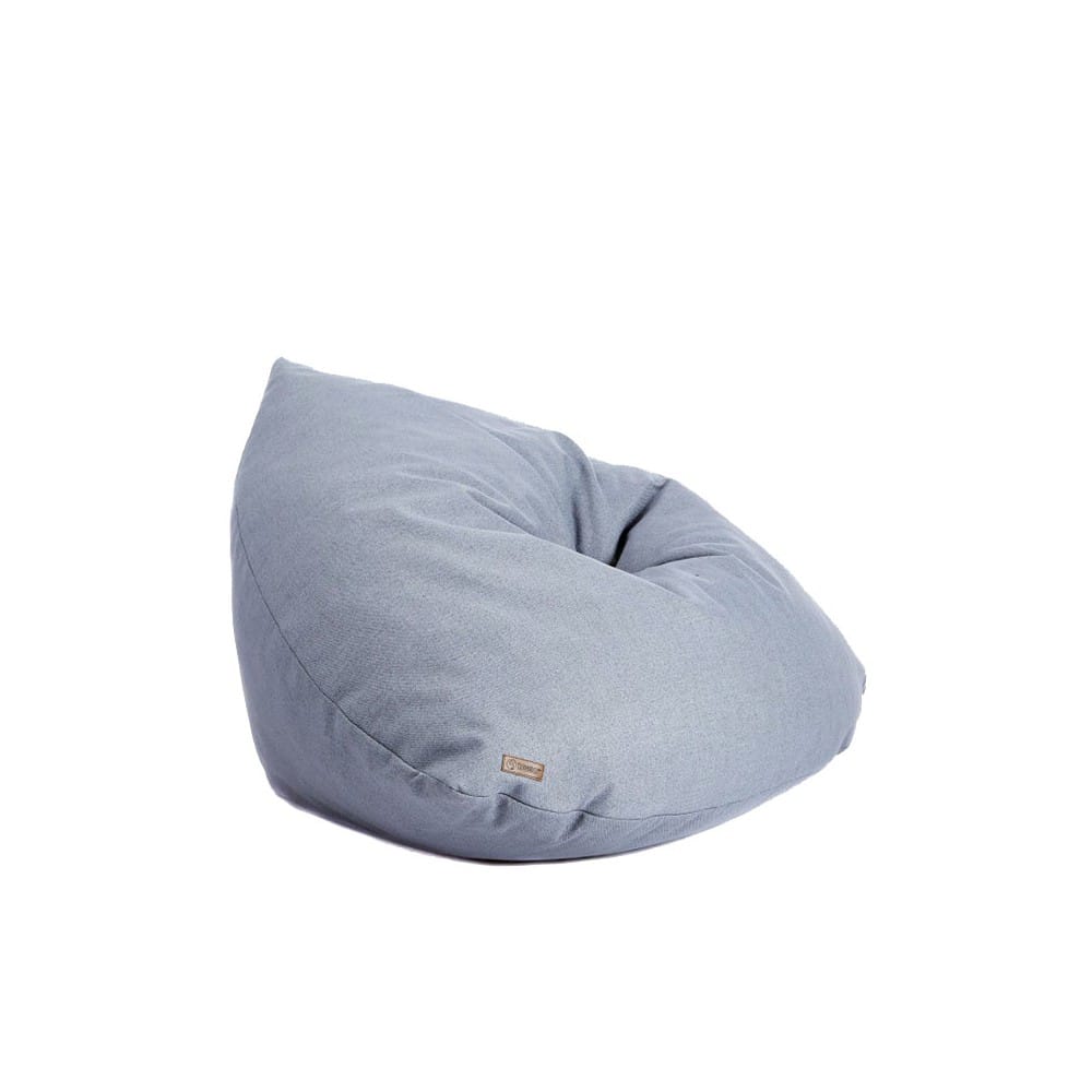 Nukua, lit pouf bleu pour chien chat xl