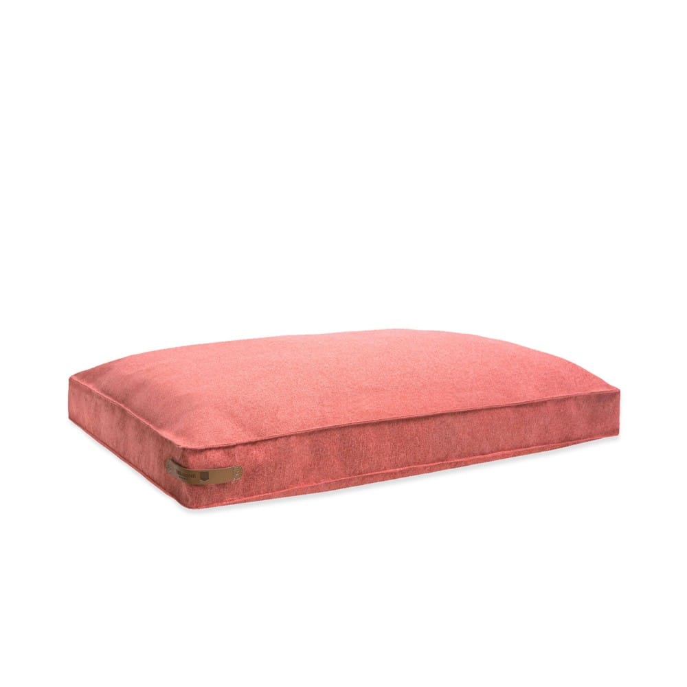 Kaha, coussin pour chien tissu corail m