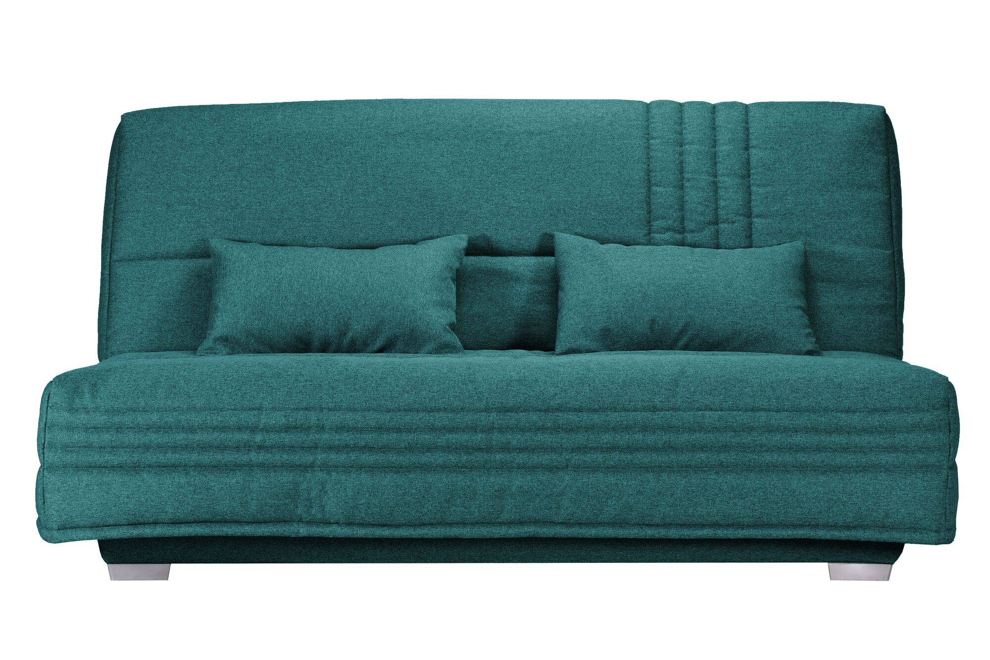 Banquette clic-clac genay bleu canard