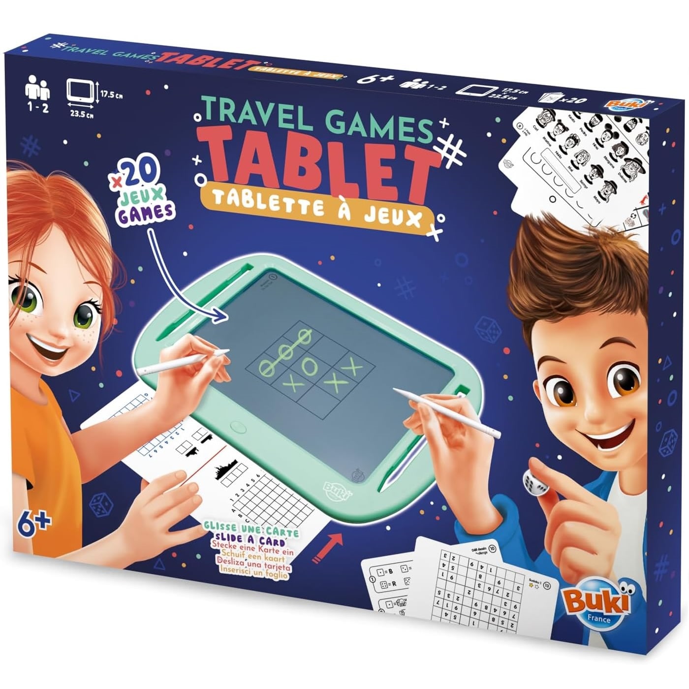 Tablette jeux de voyage