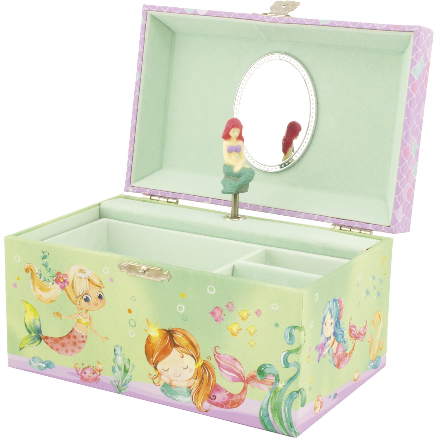 Coffret musical sirène et coquillage