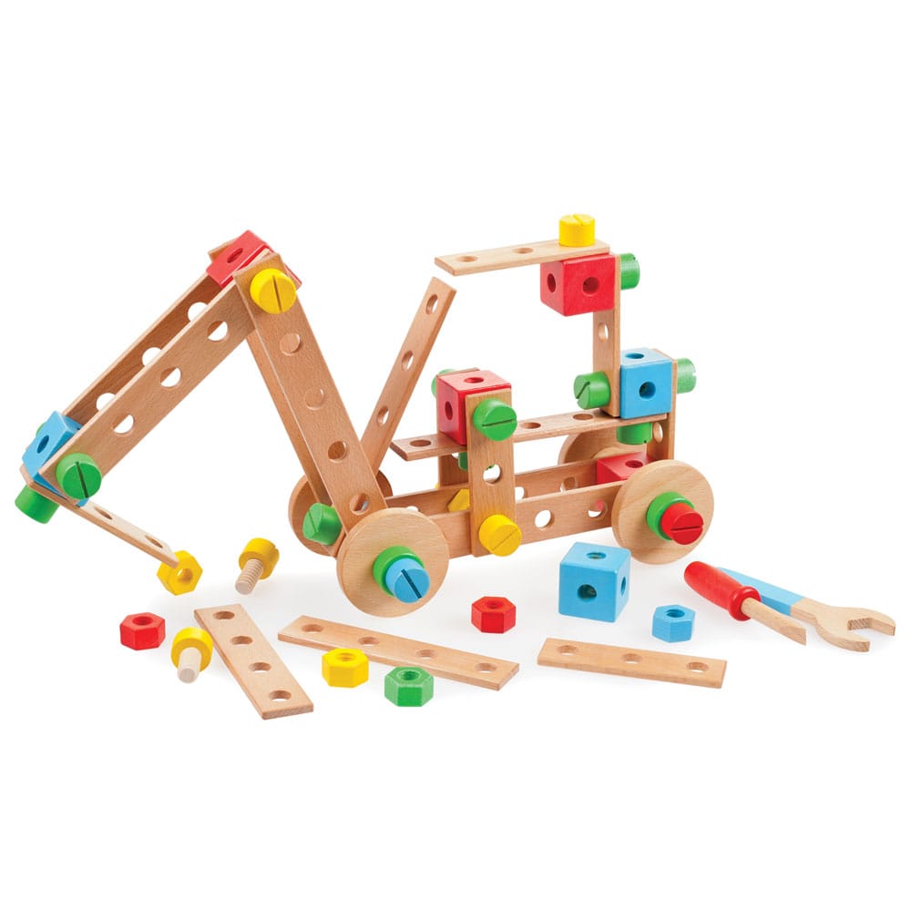 Jeu de construction en bois