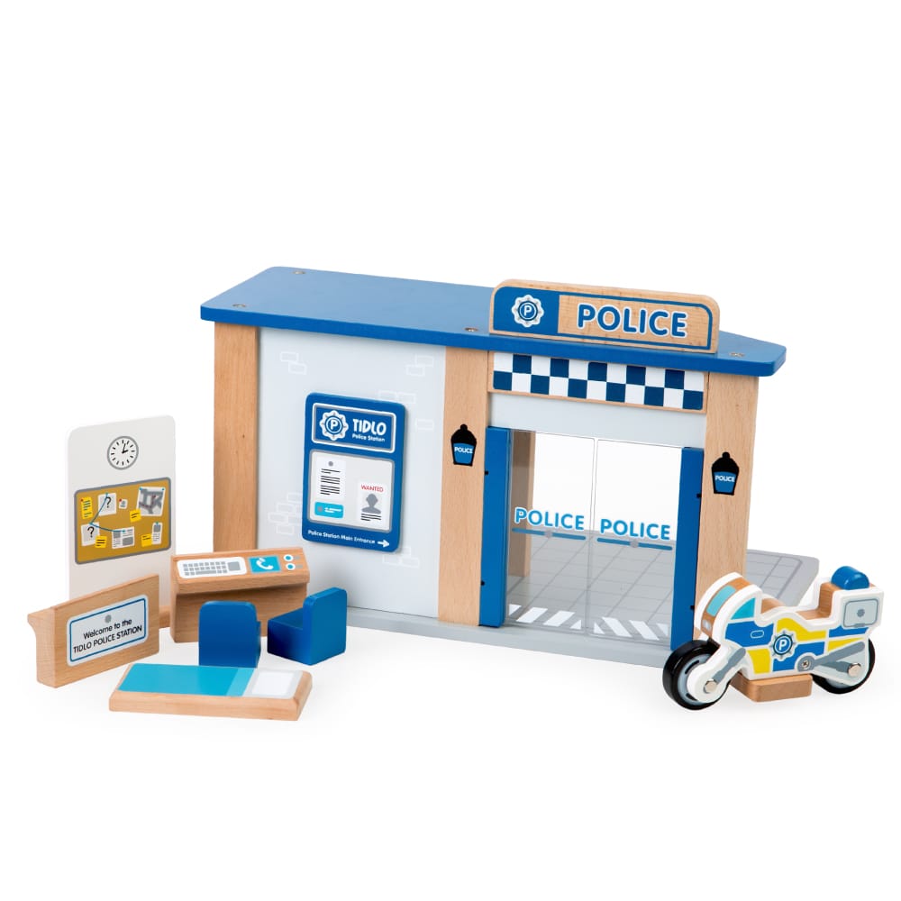 Coffret de jeu du commissariat de police