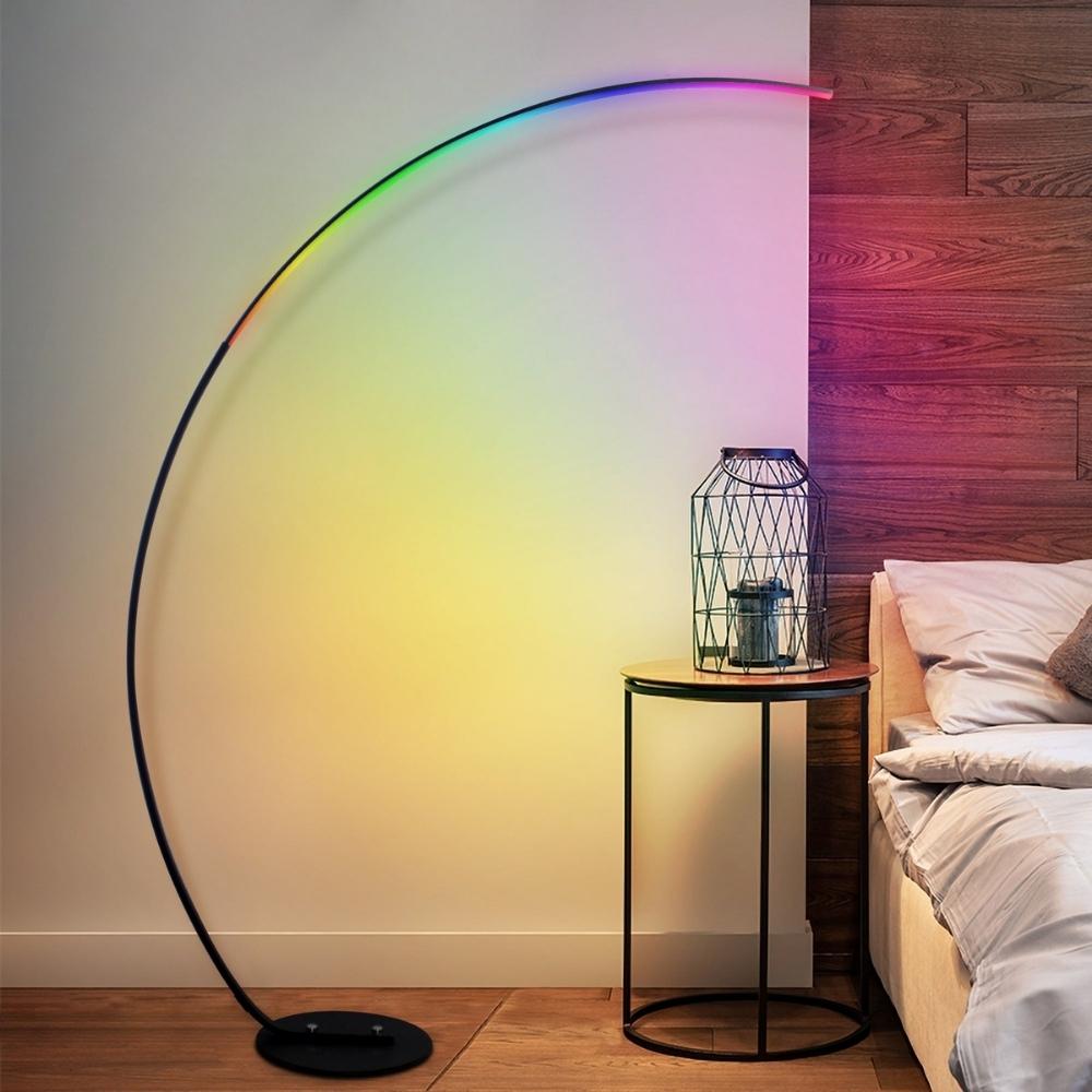 Lampadaire arc rgb