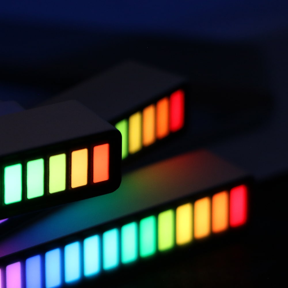 Barre musicale rgb - noire