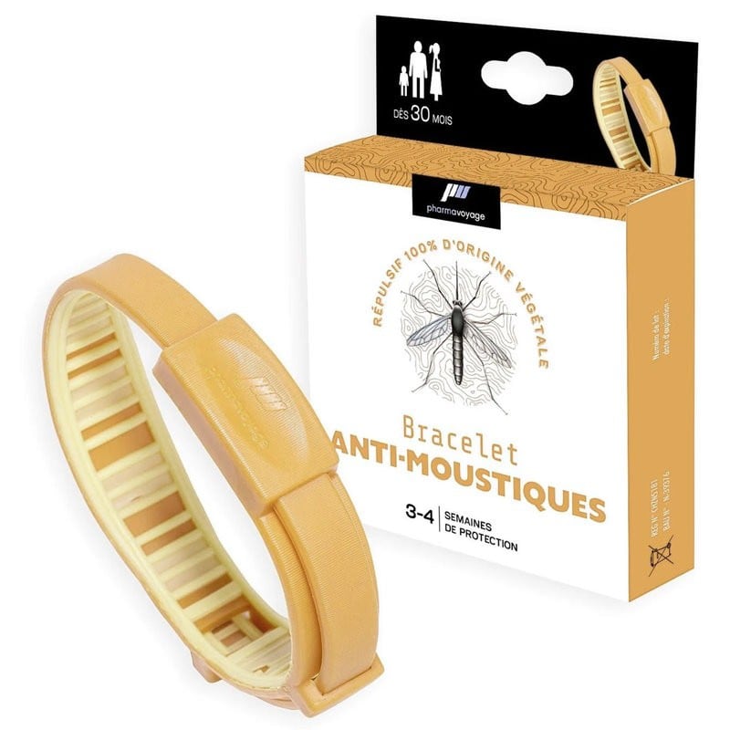 Bracelet anti-moustiques pharmavoyage b