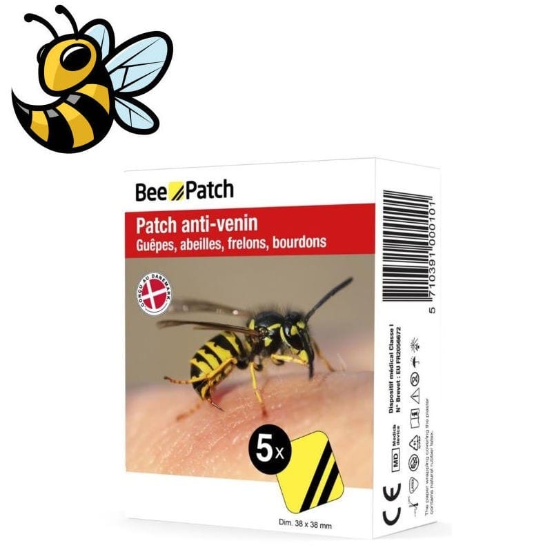 Patch antivenin après piqûre bee patch