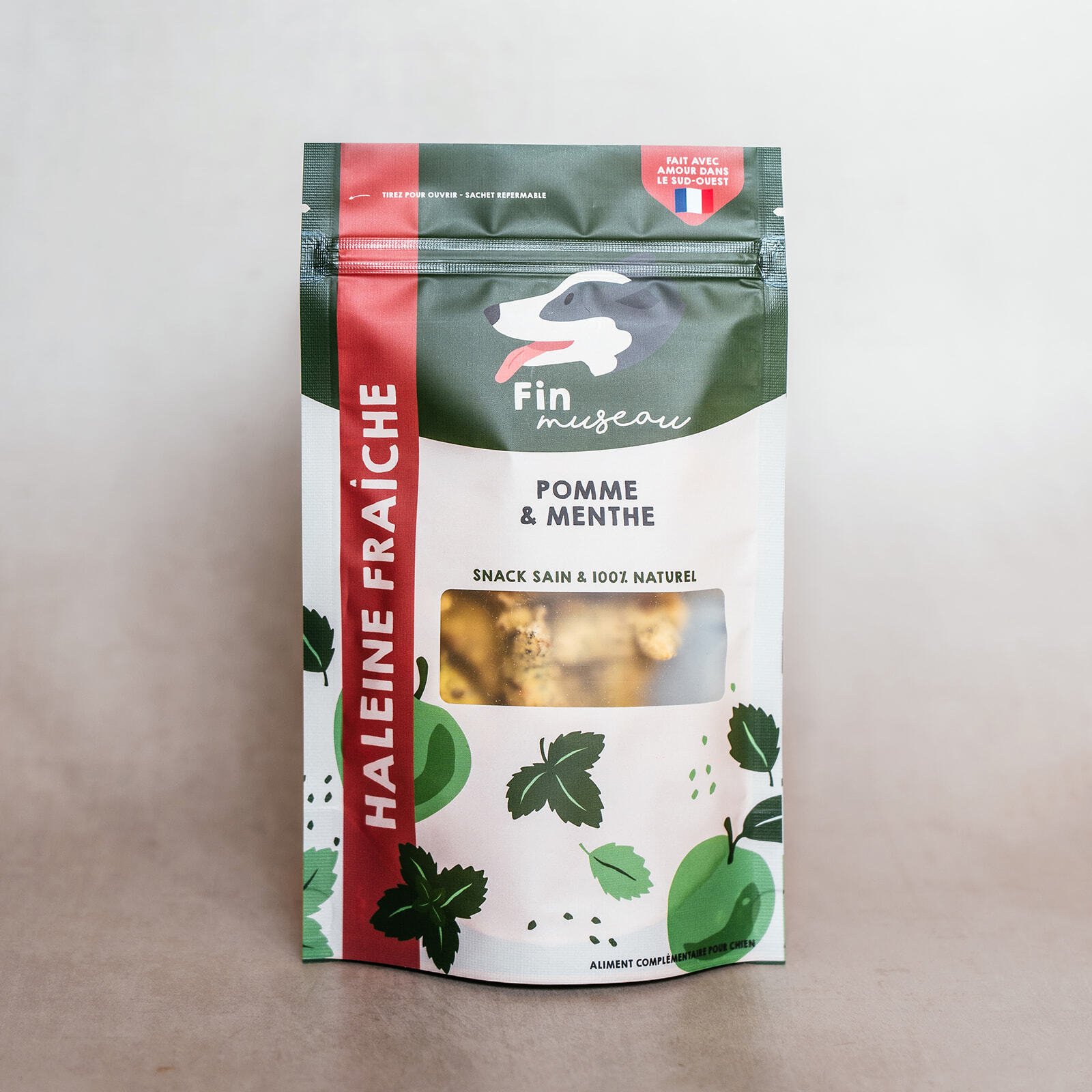 Friandise pour chien haleine fraîche