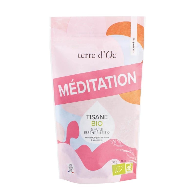 Méditation - tisane & huile essentielle