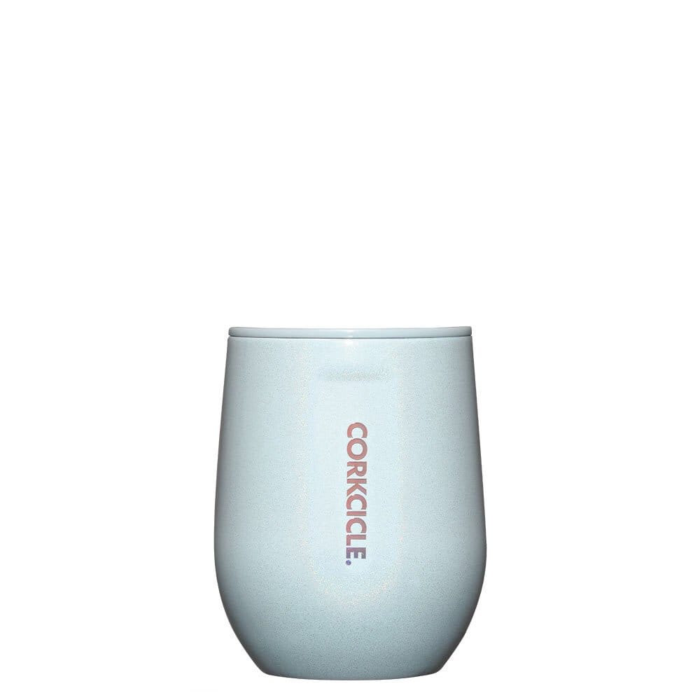 Mug isotherme 35cl -bleu clair pailleté