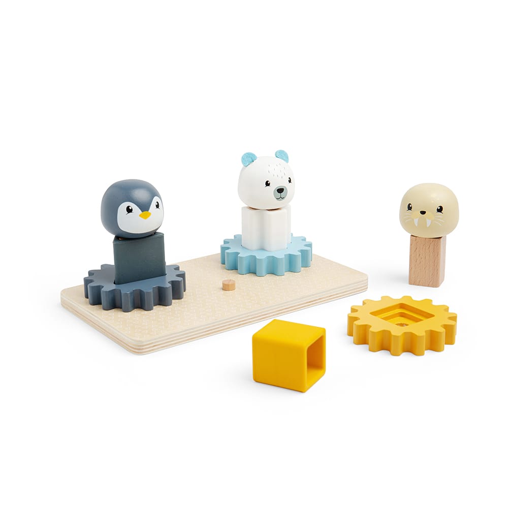 Plateau de puzzle arctic cog