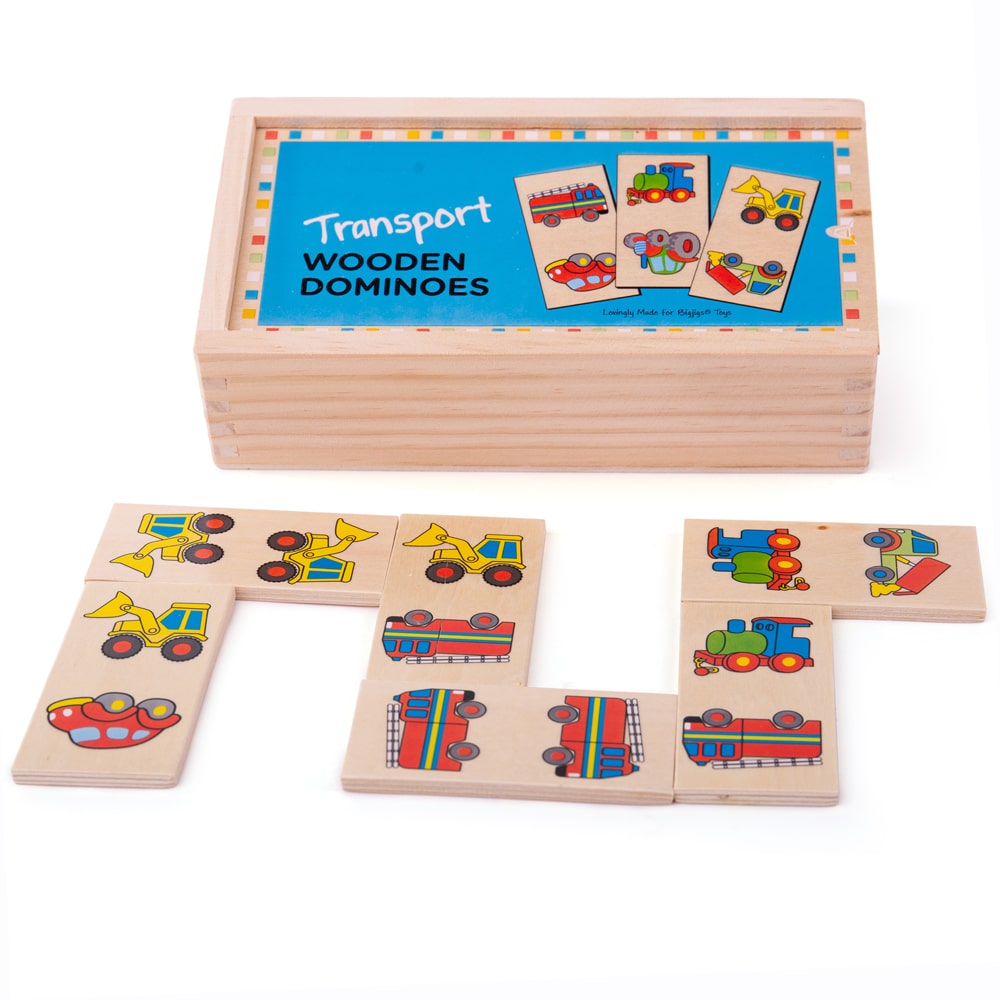 Dominos de transport pour enfants