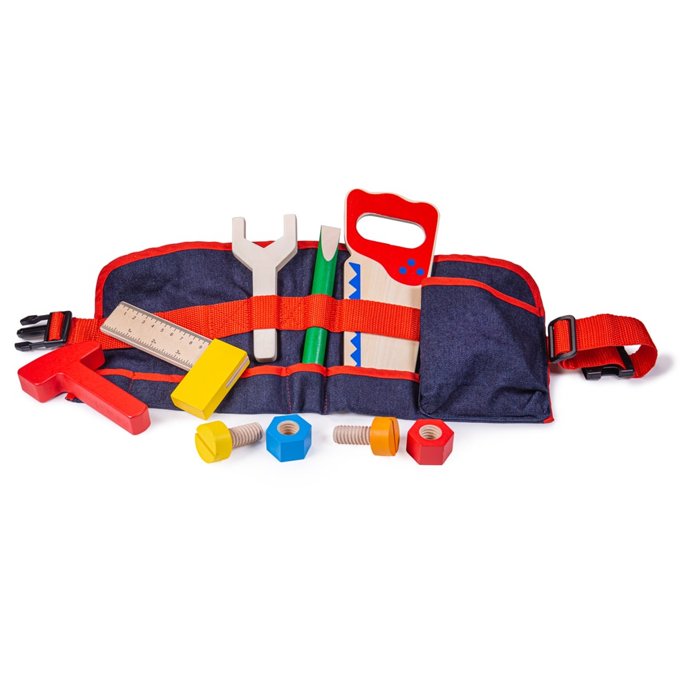 Ceinture à outils rouge pour enfants