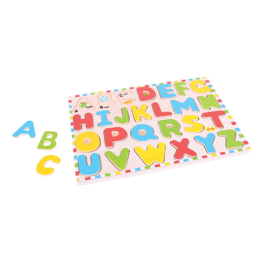 Puzzle de l'alphabet majuscule