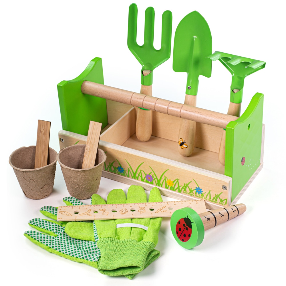 Caddy à outils de jardinage pour enfants