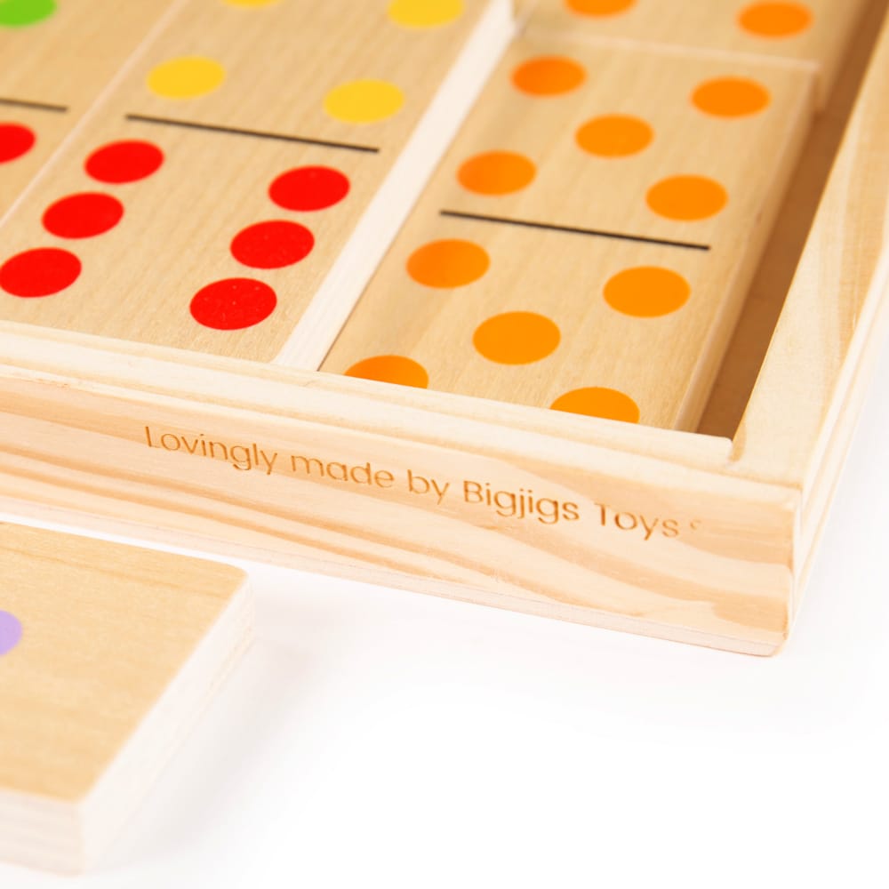 Jeu de dominos géants en bois