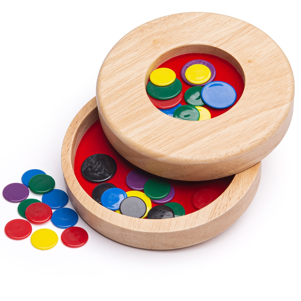 Jeu de clins d'oeil en bois