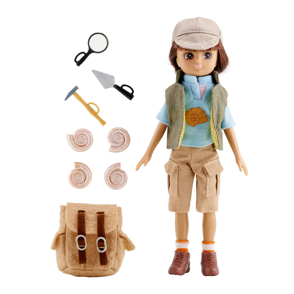 Lottie dolls poupée chasseur de fossiles