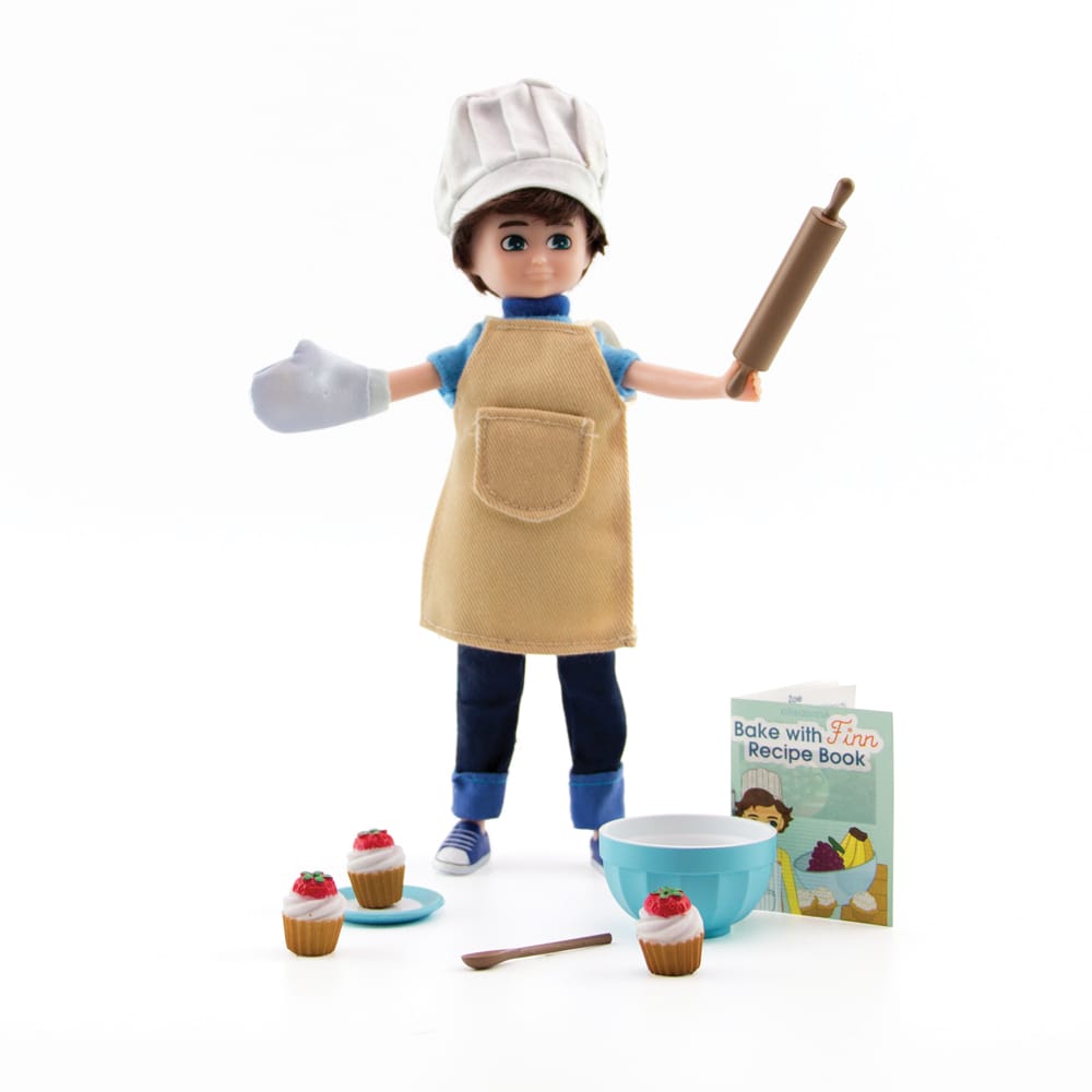 Lottie dolls poupée de cuisson de gâteau