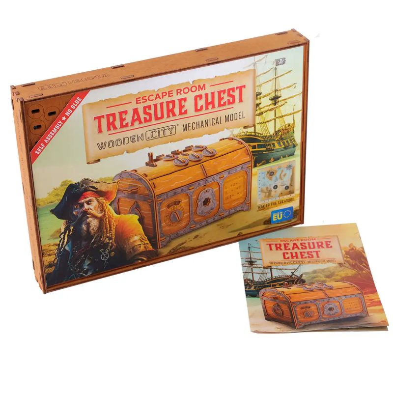 Escape room treasure chest