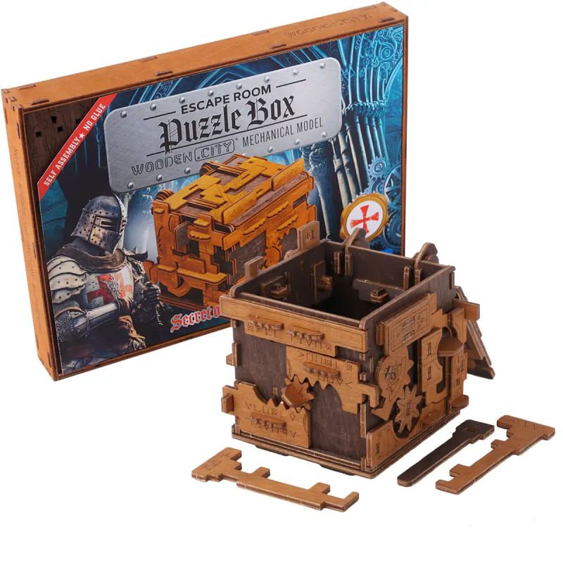 Escape room puzzle box