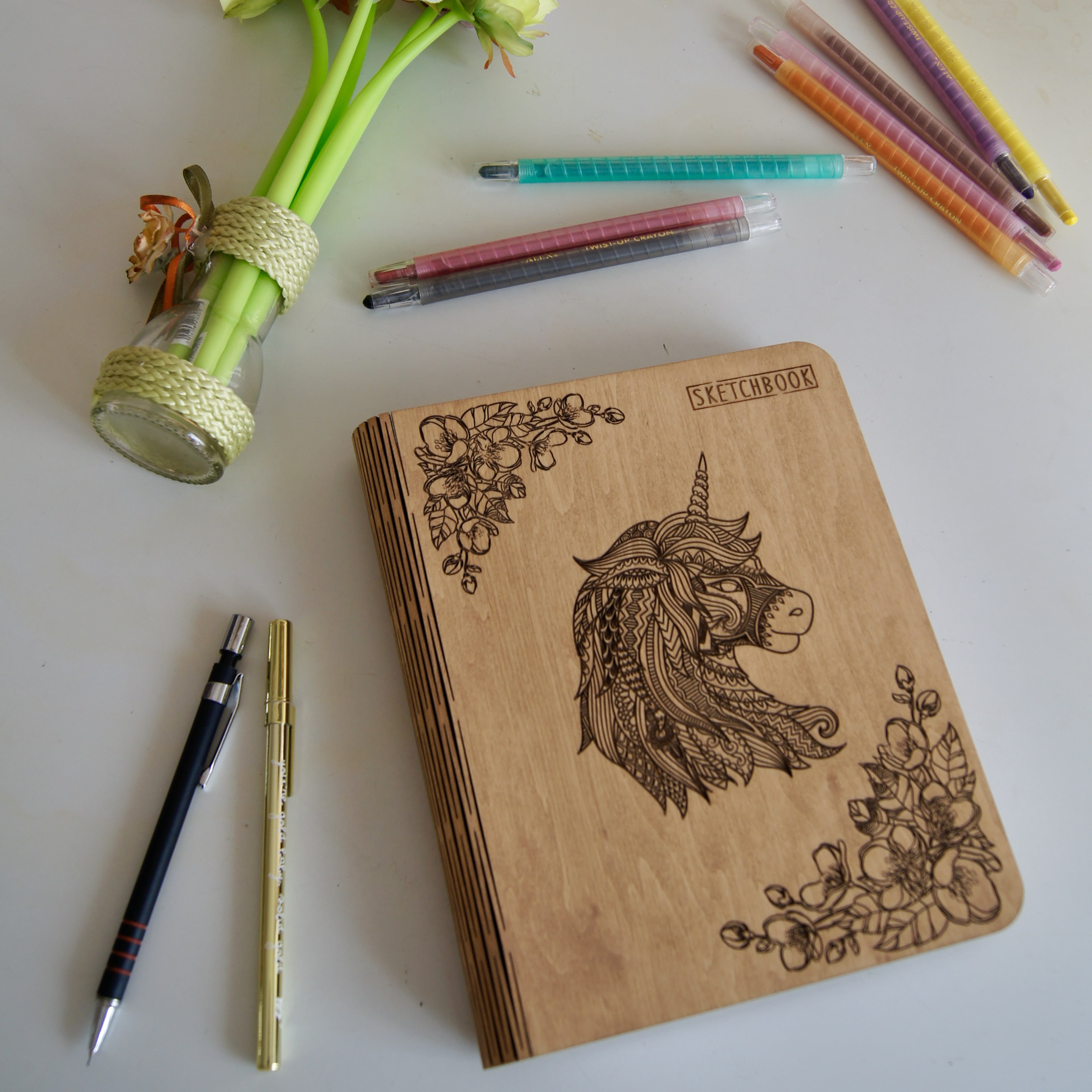 Sketchbook licorne