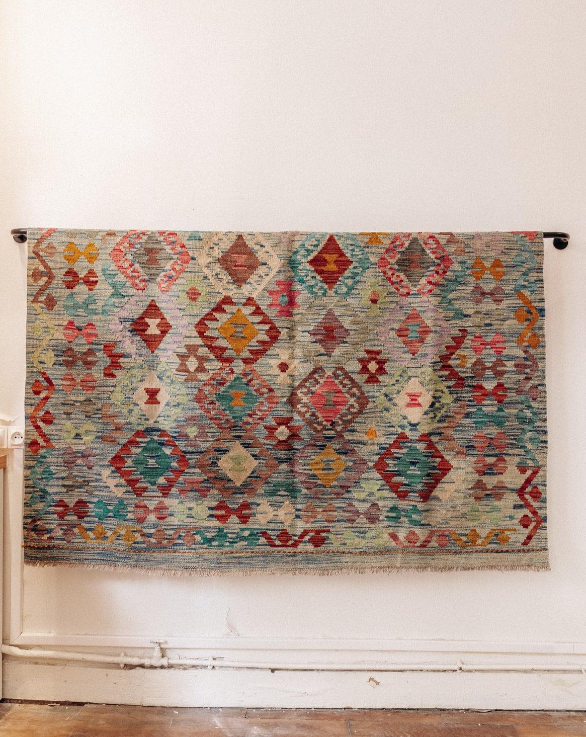 Eddy, le tapis kilim n°168