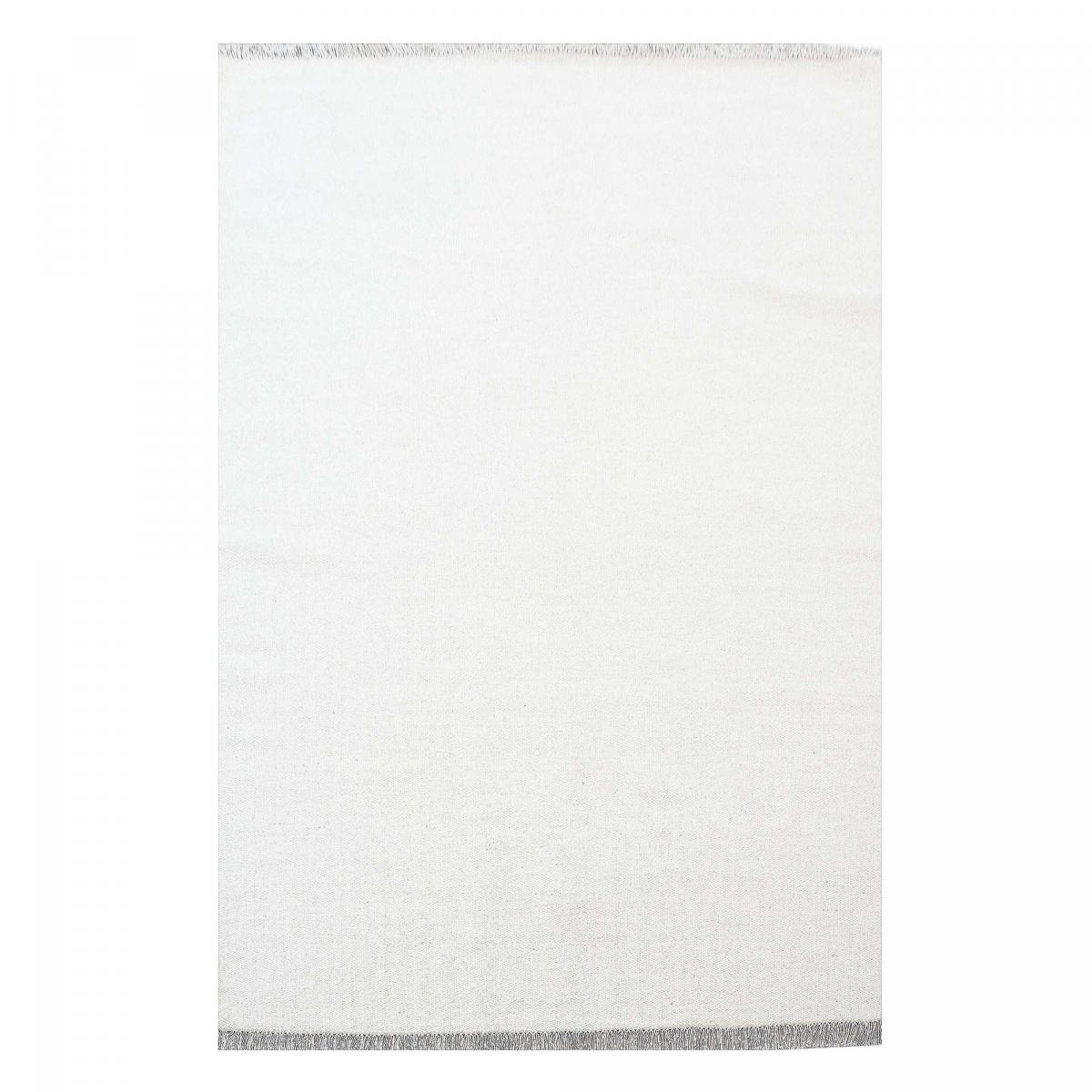 Tapis kilim 140x200 blanc