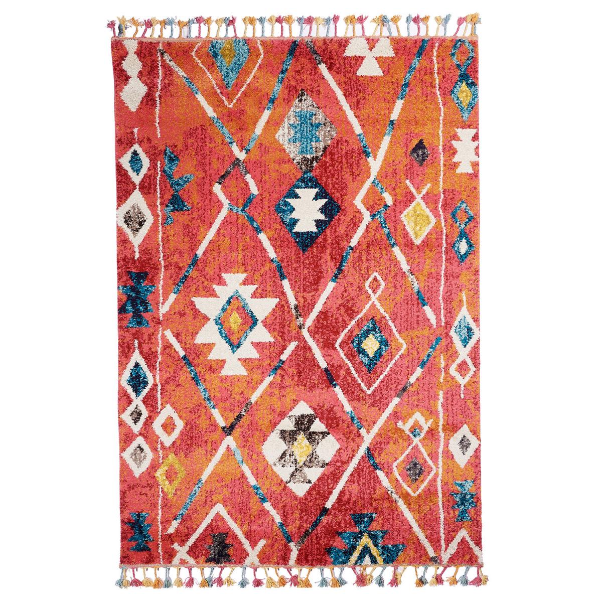 Tapis berbère style 160x230 multicolore