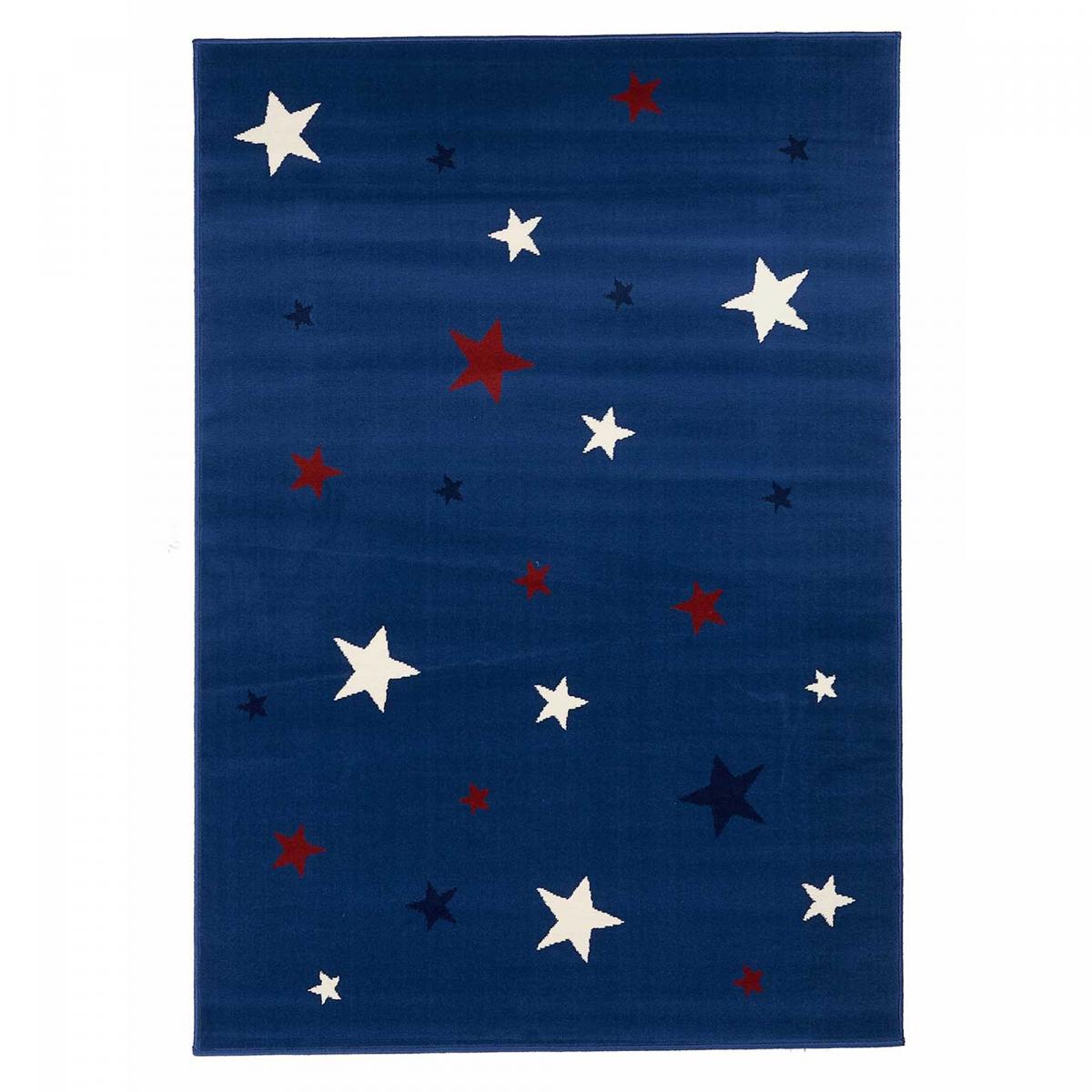 Tapis enfant 60x110 bleu