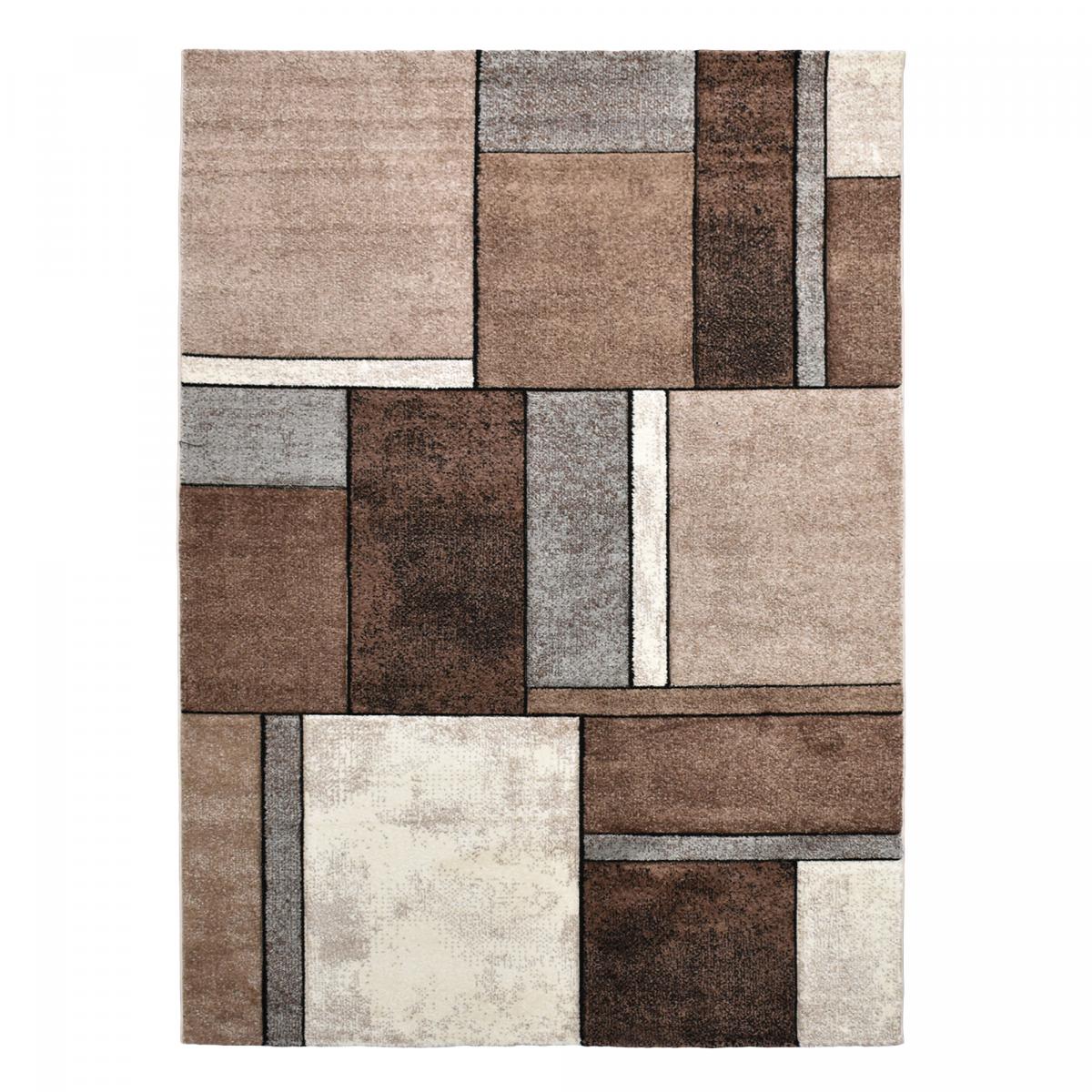 Tapis salon 120x170 beige