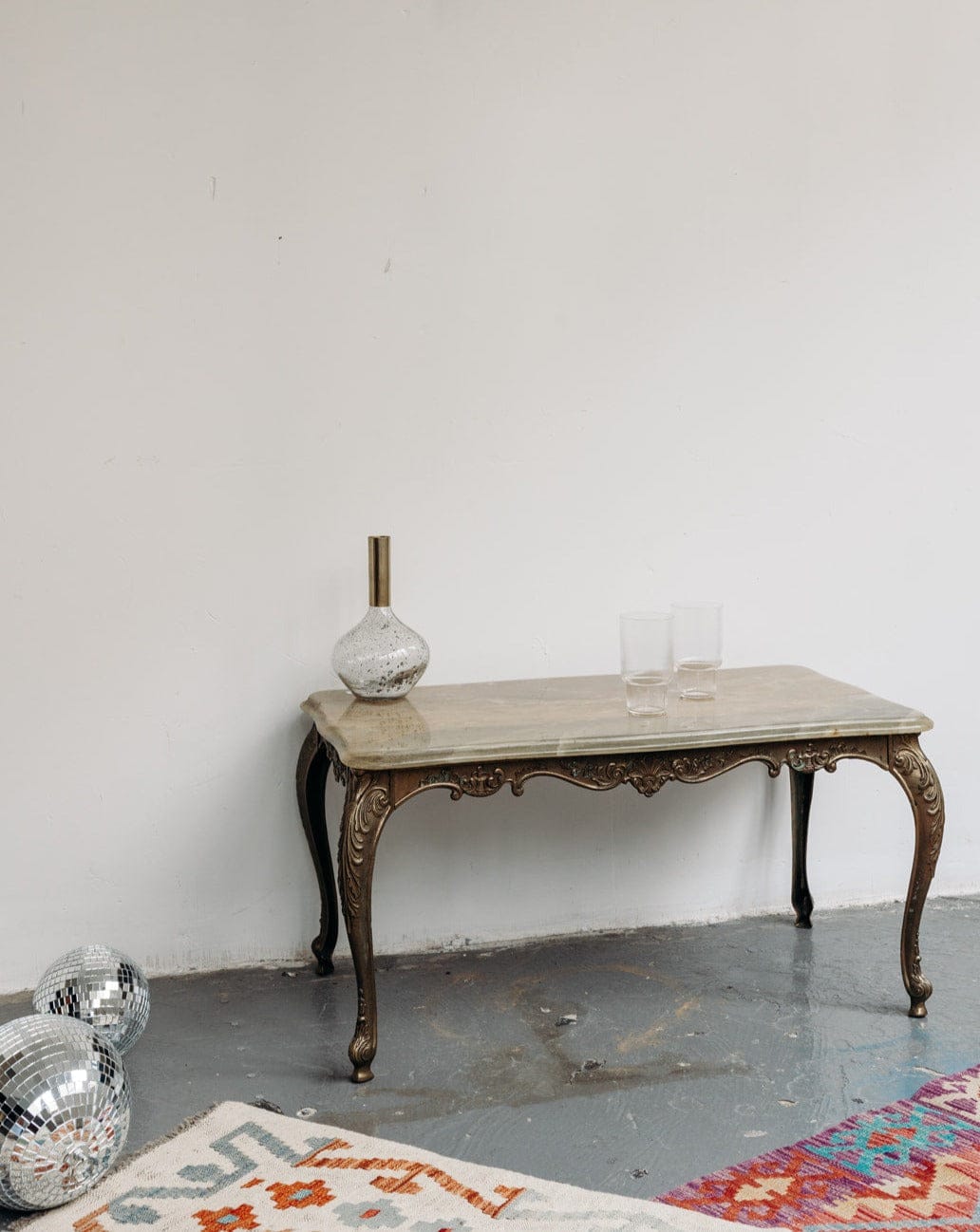 Pénélope, table basse en marbre n°28