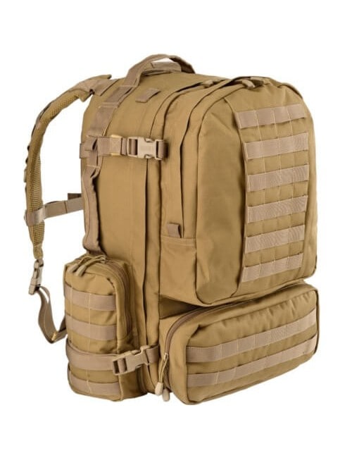 Sac à dos extreme modulaire 60l - coyote